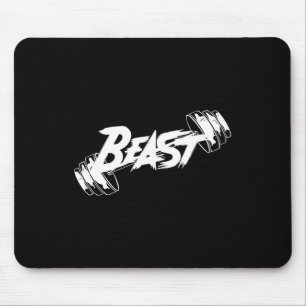 Beast Performance Motivation Graphic Mouse Mat