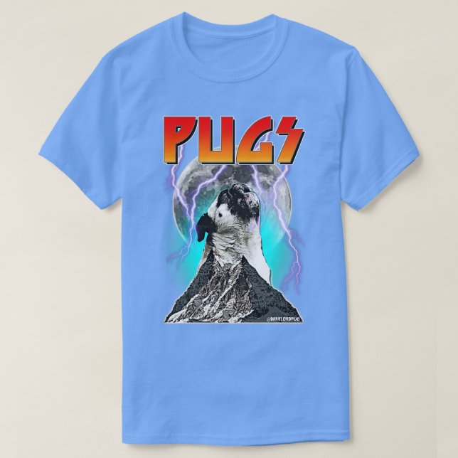 Beast Pug T-Shirt (Design Front)