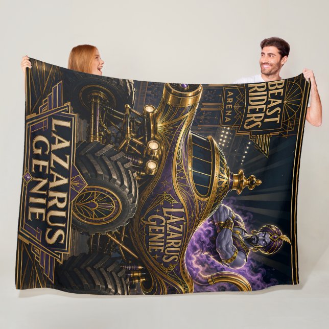Beast Rider/Lazarus Genie large blanket (In Situ)