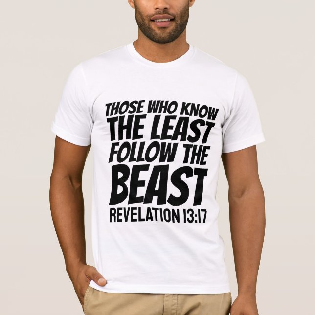 BEAST SYSTEM CHRISTIAN T-SHIRTS (Front)