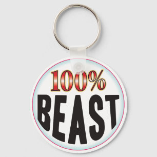 Beast Tag Key Ring