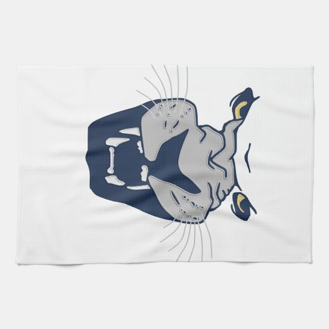 BEAST TEA TOWEL (Horizontal)