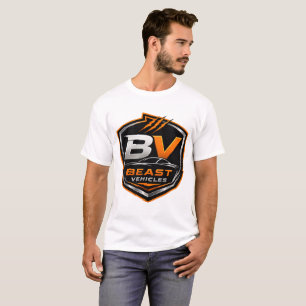 Beast Vehicles Performance Badge Emblem T-Shirt