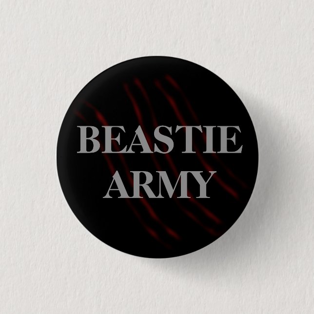 Beastie Army Claw Button (Front)
