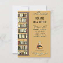 Beastie in a Bottle Bookmark