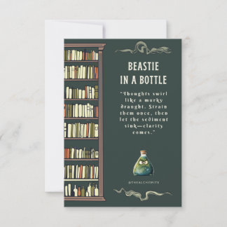 Beastie in a Bottle Bookmark