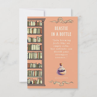 Beastie in a Bottle Bookmark