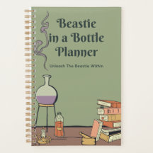 Beastie in a Bottle Small Planner