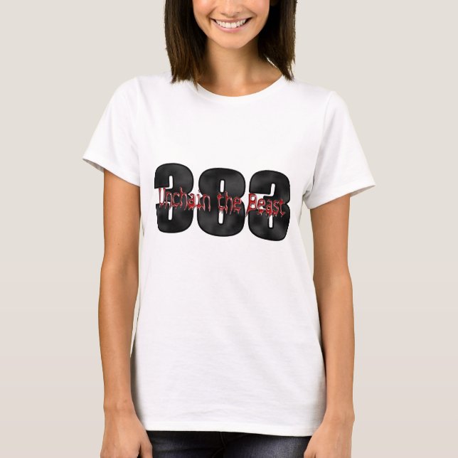 beastly 383 stroker motor T-Shirt (Front)