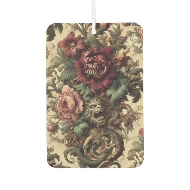 Beastly Bouquet – Gothic Victorian Car Air Freshener (Front)