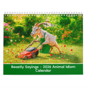 Beastly Sayings – Animal Idiom Calendar