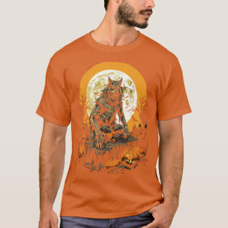 Beastly Werewolf Tee Scary Halloween Gift 2