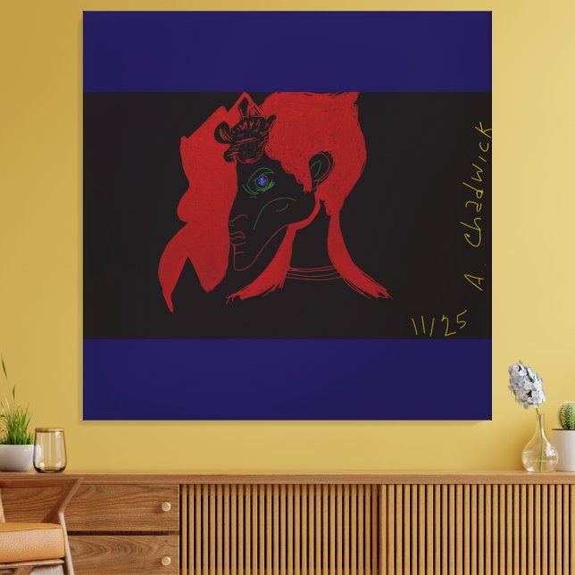 Beastmaster Queen  Canvas Print (Insitu(LivingRoom))