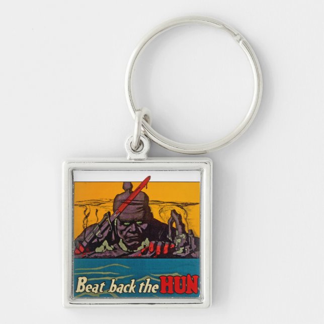 Beat Back The Hun Key Ring (Front)