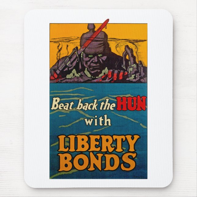 Beat Back The Hun Mouse Mat (Front)