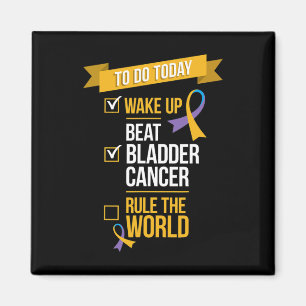 Beat Bladder Cancer Rule the World  Magnet