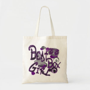 Beat Box Girl Purple Bags