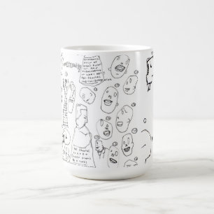 Beat Cycle Skull Mug