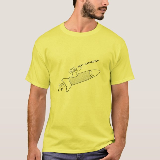 beat happening T-Shirt (Front)
