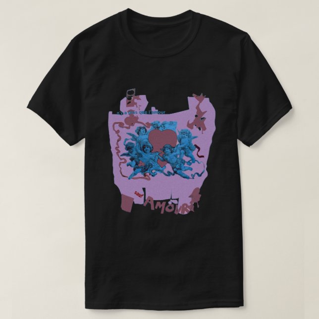 Beat It Amour 80s theme party   T-Shirt (Design Front)