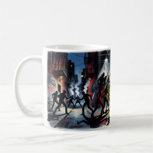 Beat It — Glowing Street Brawl City Night Mug