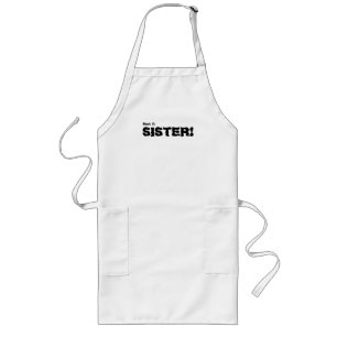 Beat It Sister Apron
