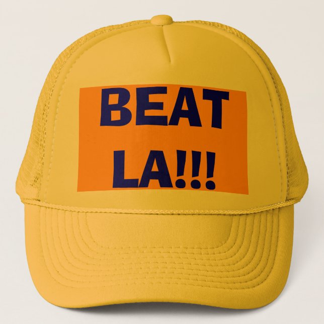 BEAT LA!!! TRUCKER HAT (Front)