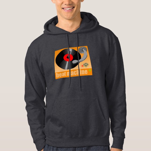 Beat Machine Icon large Hoodie (Front)