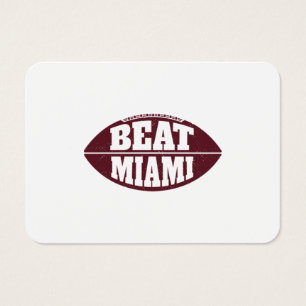 Beat Miami Vintage Aggie Football Gameday Saturday