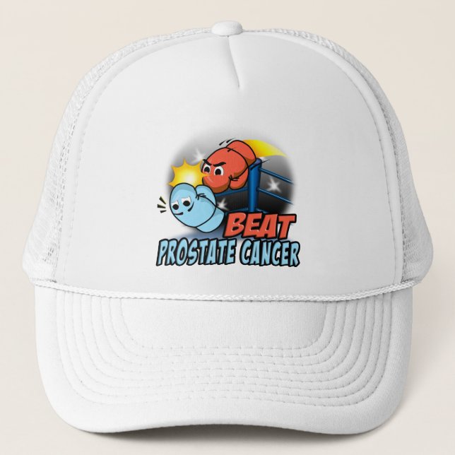 Beat Prostate Cancer Trucker Hat (Front)