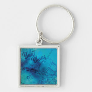 Beat the Blues sleutelhanger Key Ring