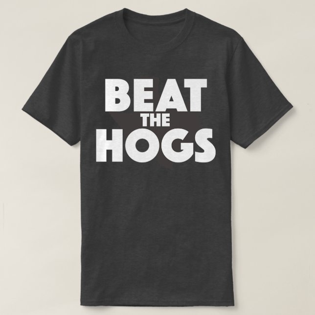 Beat the Hogs Aggie T-Shirt (Design Front)
