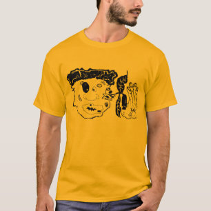 beat up graphic art T-Shirt