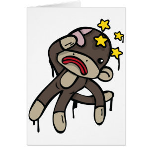 Beat up SOCK MONKEY