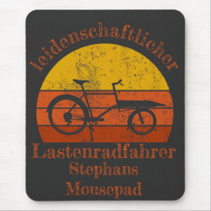 Beat wheel in the sunset, your name mouse mat