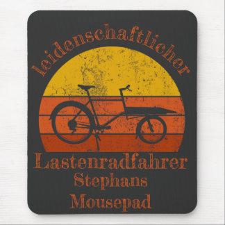 Beat wheel in the sunset, your name mouse mat