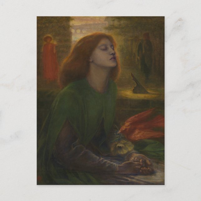 Beata Beatrix by Dante Gabriel Rossetti Postcard (Front)