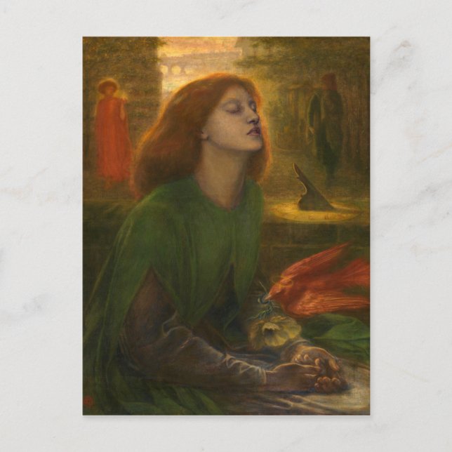 Beata Beatrix - Dante Gabriel Rossetti Postcard (Front)