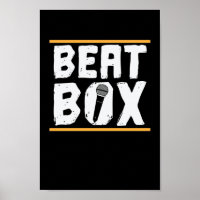 Beatbox Bühne und ein Mikrofon
