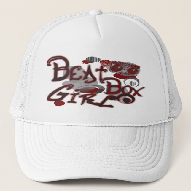 Beatbox Girl R Hat (Front)