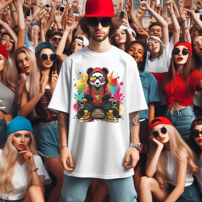 Beatbox Panda: Grooving in Style T-Shirt (Creator Uploaded)