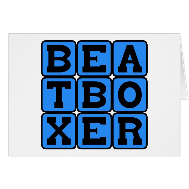 Beatboxer, Vocal Gymnastics (Front Horizontal)