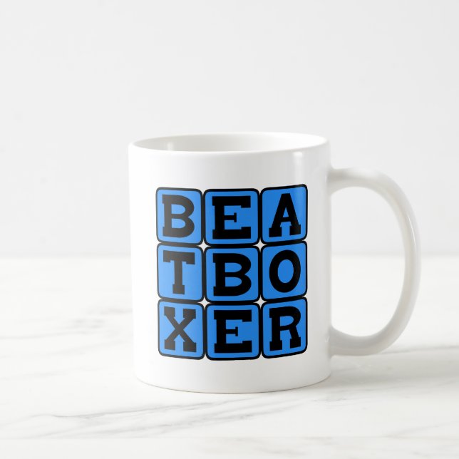 Beatboxer, Vocal Gymnastics Coffee Mug (Right)