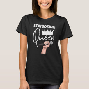 Beatboxing Queen Women  Tape Recorder   1 T-Shirt