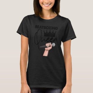 Beatboxing Queen Women Tape Recorder T-Shirt
