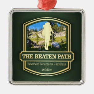 Beaten Path (B) Metal Tree Decoration