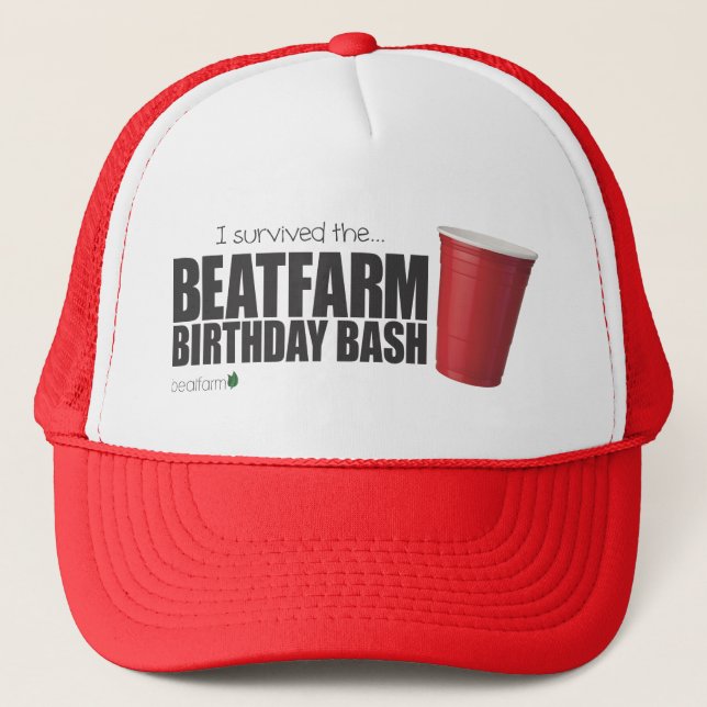 Beatfarm Birthday Hat (Front)