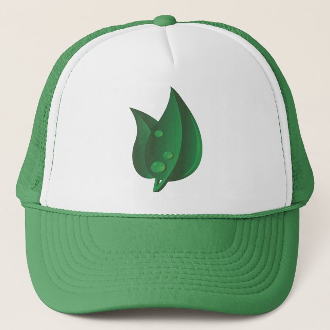 Beatfarm Green Trucker Hat (Front)