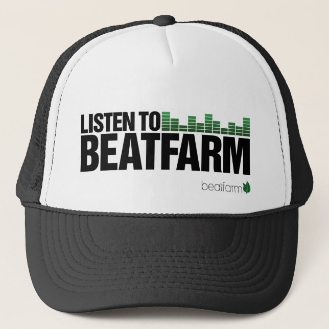 Beatfarm Listen Trucker Hat (Front)