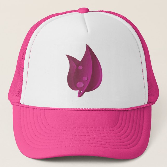 Beatfarm Pink Trucker Hat (Front)